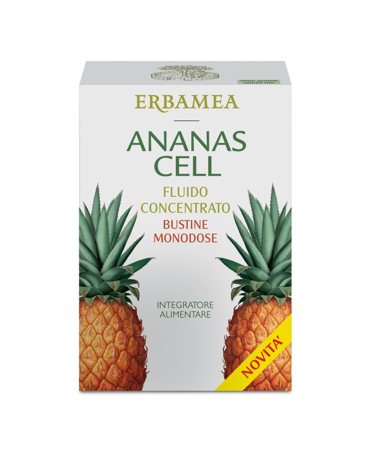 Erbamea Ananas Cell Fluido Concentrato 15 Bustine