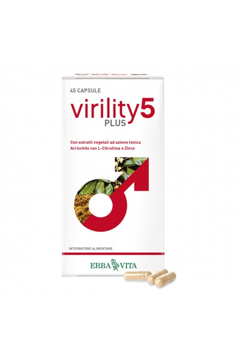 Virility 5 Plus 45 Capsule Erbavita