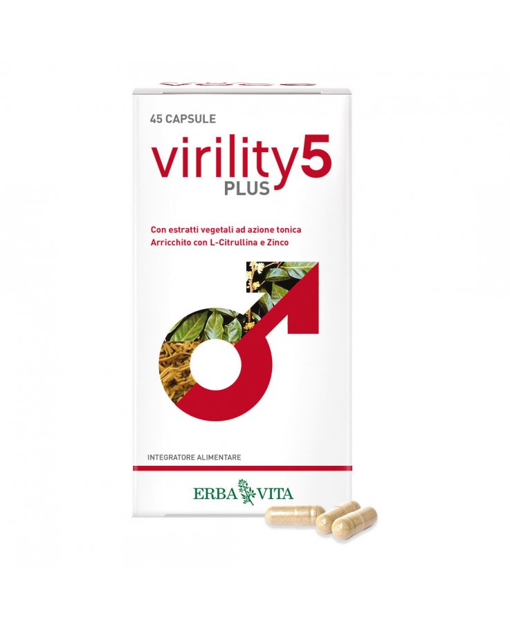 Virility 5 Plus 45 Capsule Erbavita