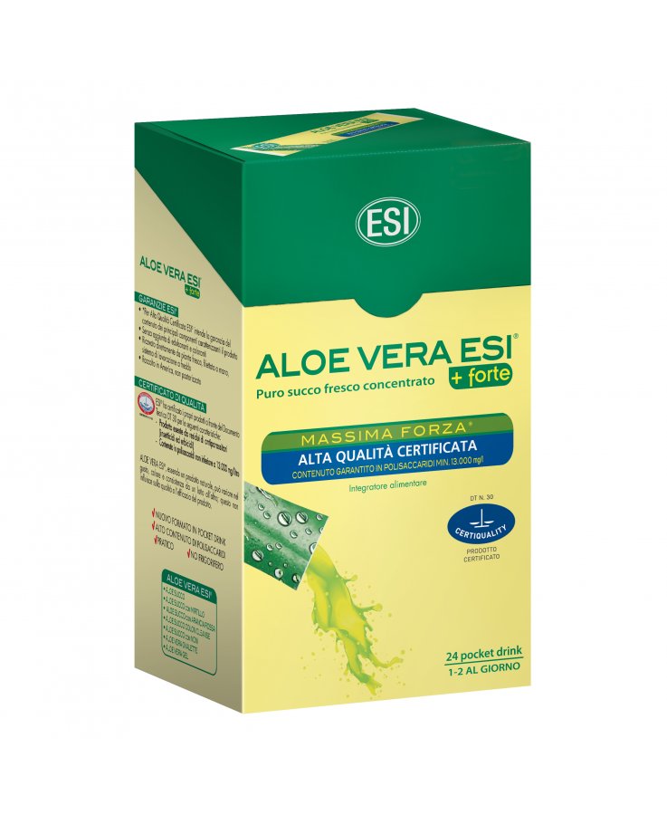 Aloe Vera Succo +Forte 24 Pocket