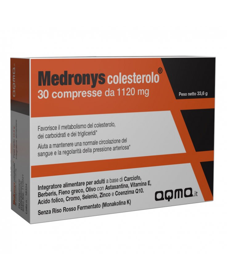 MEDRONYS Colesterolo 30 Cpr