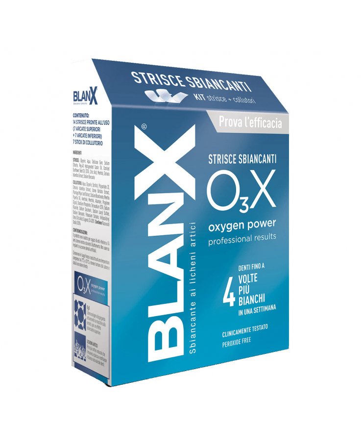 Blanx O3X Strisce Sbiancanti 14 Pezzi