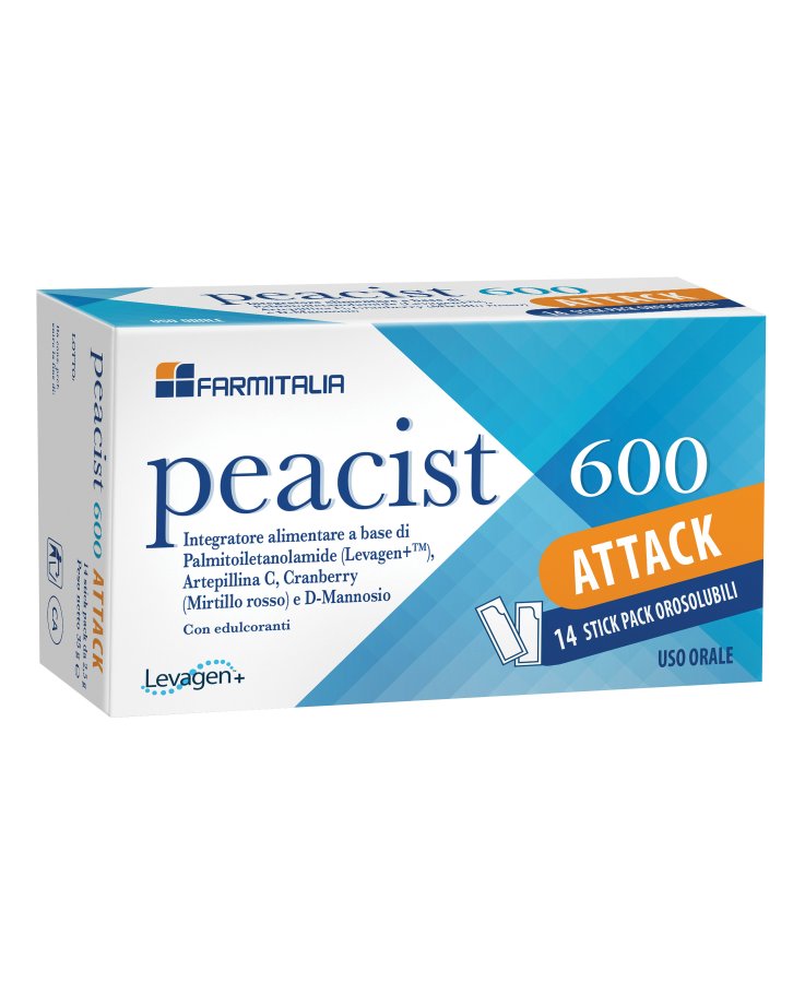 PEACIST 600 14 Bustine Attack