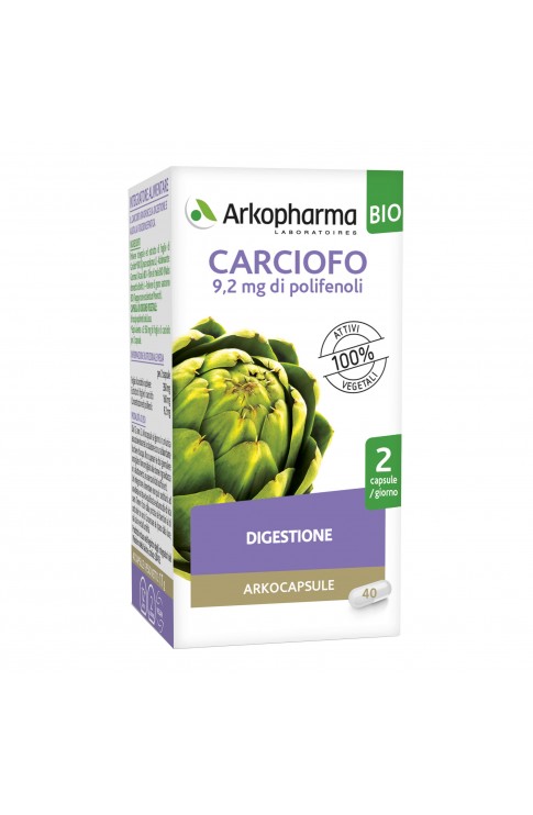 ARKOCAPSULE Carciofo Bio 40Cps