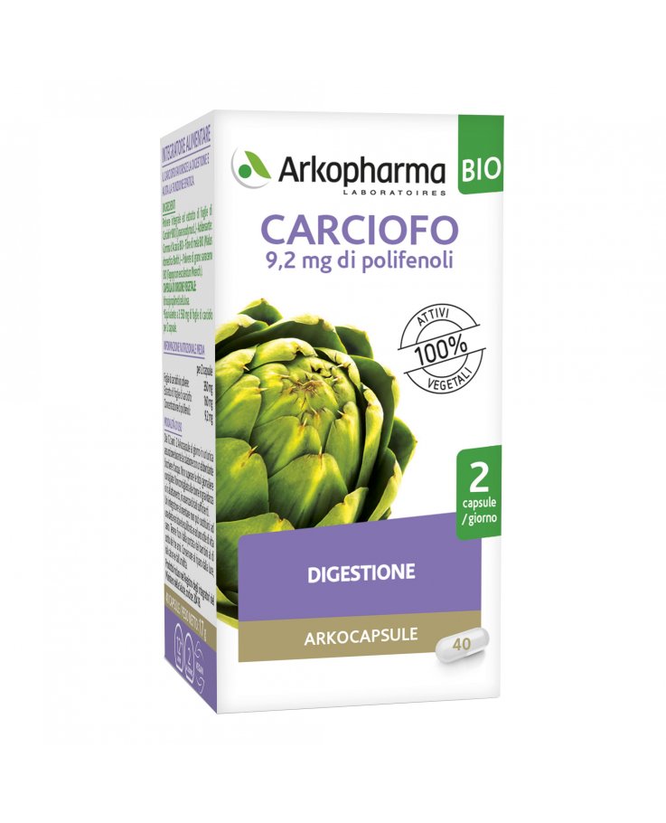 ARKOCAPSULE Carciofo Bio 40Cps