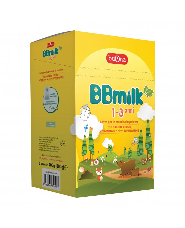 BB Milk 1-3 Anni Polvere 800g