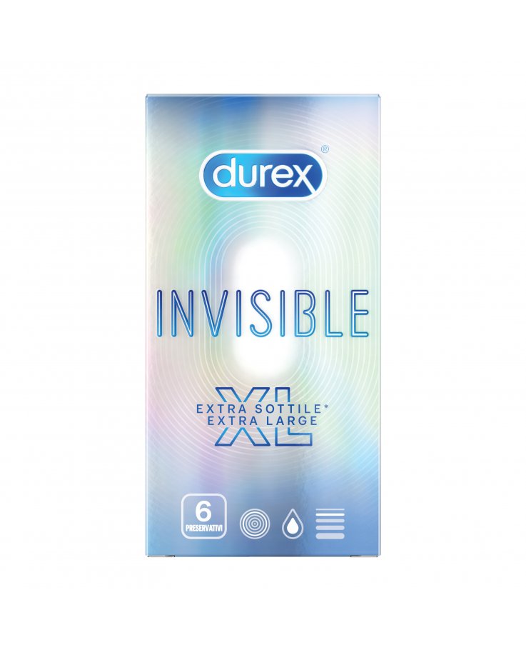 Durex Invisibile XL 6 Profilattici