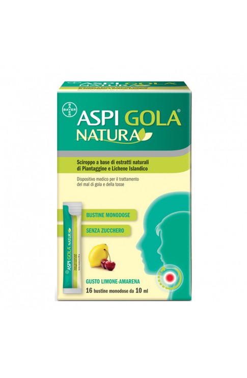 ASPI GOLA Natura 16 Bustine Limone Amarena