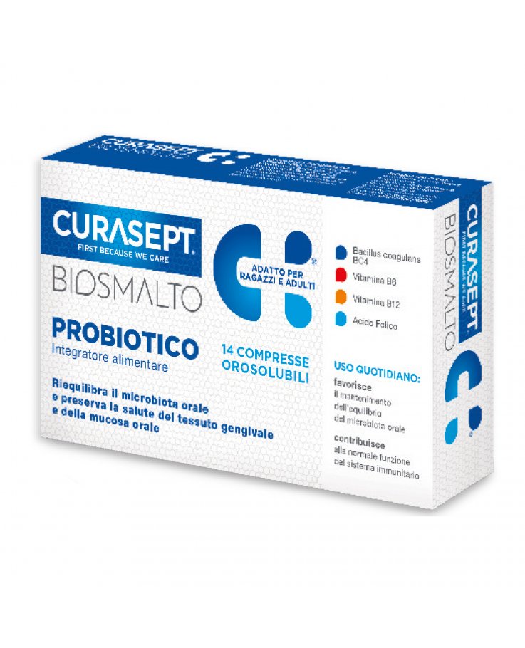 BIOSMALTO Probiotico 14 Cpr